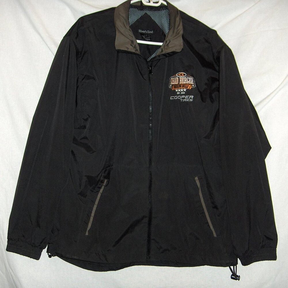 Windbreaker, Chad Berger Bucking Bulls, Measures 44" Chest